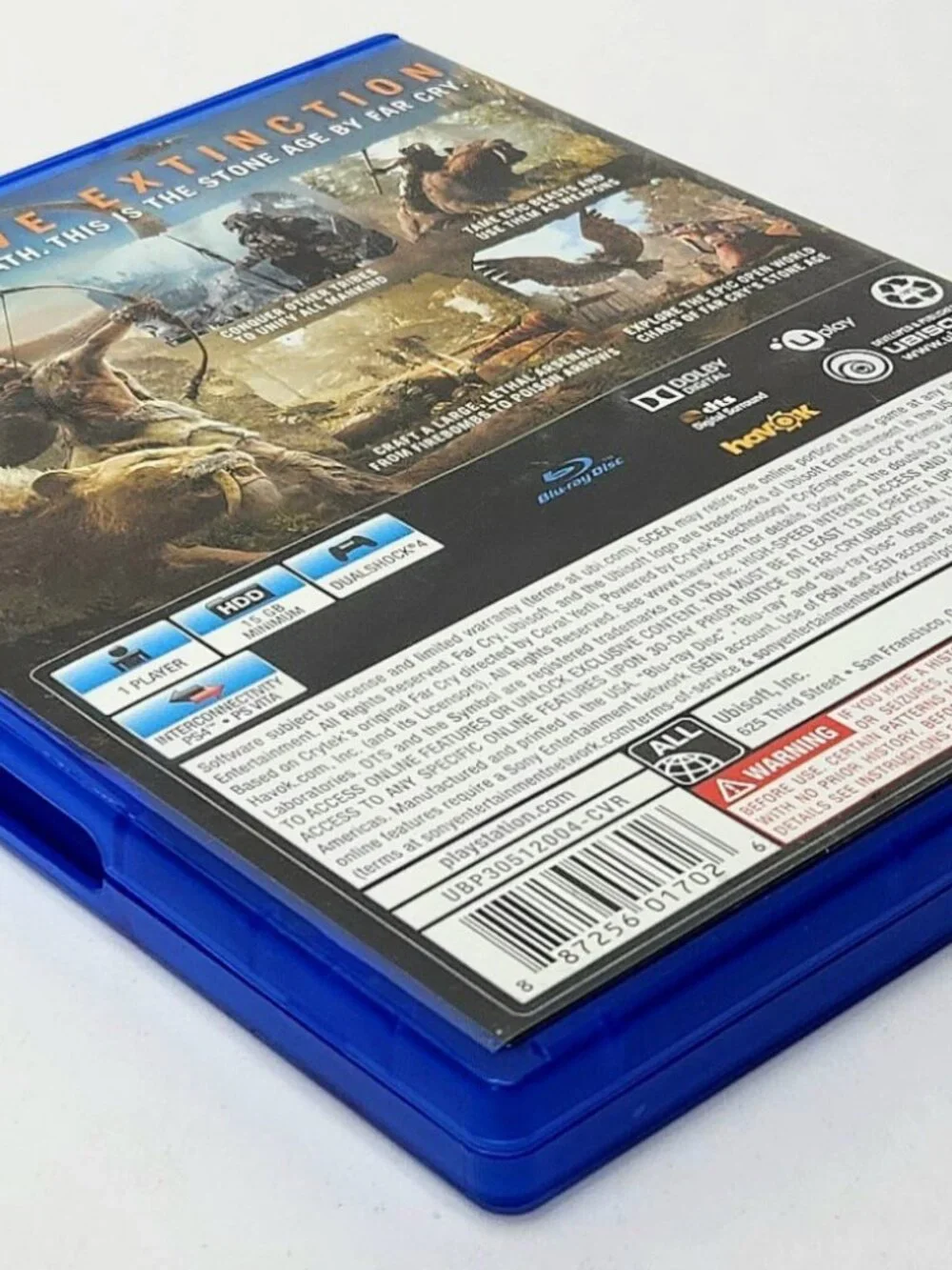 Far Cry Primal PS4 Sony PlayStation 4 CIB Complete /w Insert Game - Tested